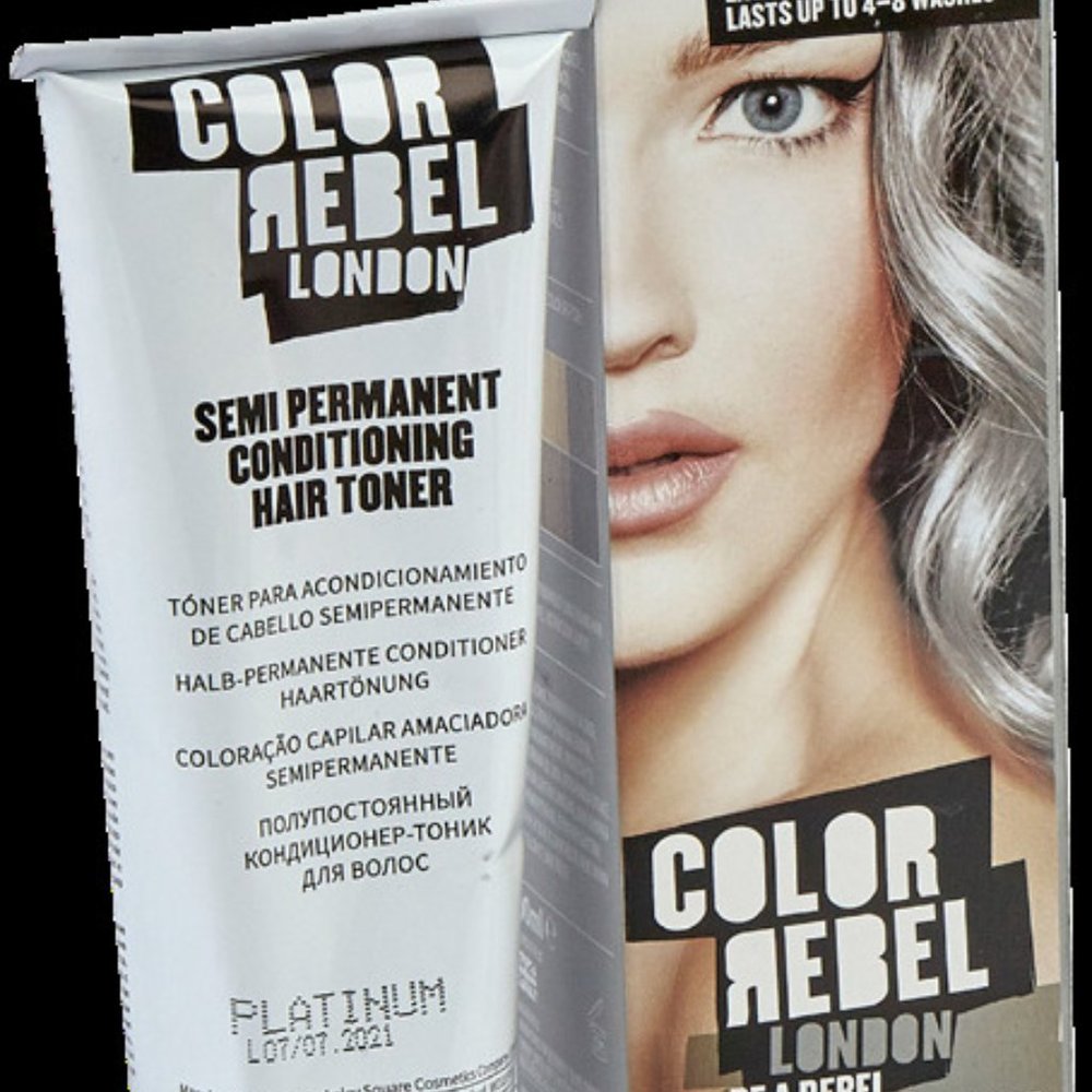 1 Tube semi permanent hair color: platinum